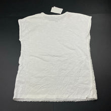 Load image into Gallery viewer, Girls Clothing &amp; Co, white sequin tee / top, NEW, size 10,  