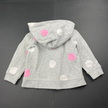 Load image into Gallery viewer, Girls Disney, Minnie Mouse fleece lined zip hoodie sweater, GUC, size 2,  
