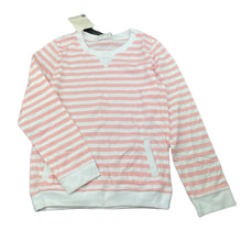 Load image into Gallery viewer, Girls B Collection, striped cotton long sleeve top, NEW, size 7,  