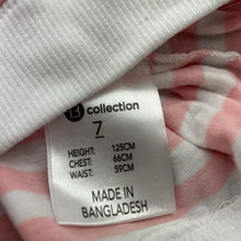 Load image into Gallery viewer, Girls B Collection, striped cotton long sleeve top, NEW, size 7,  