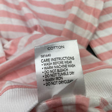 Load image into Gallery viewer, Girls B Collection, striped cotton long sleeve top, NEW, size 7,  