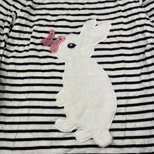 Load image into Gallery viewer, Girls Pavement, striped cotton long sleeve top, rabbit, NEW, size 12,  