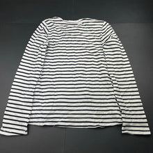 Load image into Gallery viewer, Girls Pavement, striped cotton long sleeve top, rabbit, NEW, size 12,  