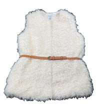 Load image into Gallery viewer, Girls Target, cream boucle vest, 2 hook fastening, EUC, size 10,  