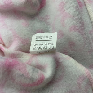 Girls Little Wacoal, lightweight fleece jacket, L: 43cm, FUC, size 2,  