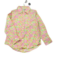 Load image into Gallery viewer, Girls hide &amp; SEEK, colourful floral long sleeve shirt, NEW, size 5,  