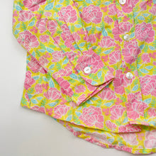 Load image into Gallery viewer, Girls hide &amp; SEEK, colourful floral long sleeve shirt, NEW, size 5,  