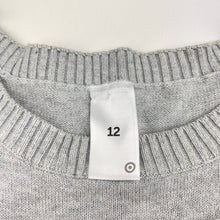 Load image into Gallery viewer, Girls Target, knitted cotton sweater / jumper, EUC, size 12,  