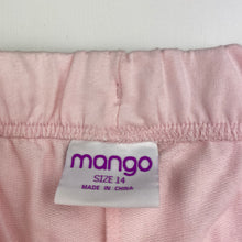 Load image into Gallery viewer, Girls Mango, lightweight track pants, elasticated, Inside leg: 70cm, EUC, size 14,  