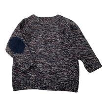 Load image into Gallery viewer, Boys knitted, cotton sweater / jumper, no labels, armpit to armpit: 29.5cm, armpit to cuff: 22cm, GUC, size 1,  