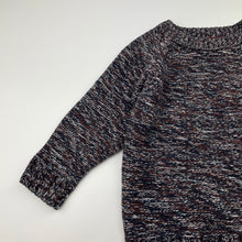 Load image into Gallery viewer, Boys knitted, cotton sweater / jumper, no labels, armpit to armpit: 29.5cm, armpit to cuff: 22cm, GUC, size 1,  