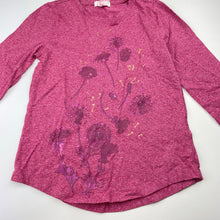 Load image into Gallery viewer, Girls Pumpkin Patch, stretchy long sleeve tee / top, dandelions, NEW, size 9,  