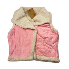 Load image into Gallery viewer, Girls Kabeiyisha, pink faux suede vest, NEW, size 6,  