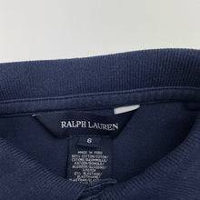 Load image into Gallery viewer, Girls Ralph Lauren, navy box pleat polo dress, wash fade, FUC, size 6, L: 62cm