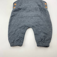 Load image into Gallery viewer, Boys Baby Baby, grey fleece lined overalls, FUC, size 00,  