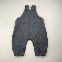 Load image into Gallery viewer, Boys Baby Baby, grey fleece lined overalls, FUC, size 00,  