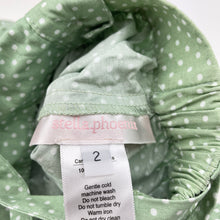 Load image into Gallery viewer, Girls Stella Phoenix, cotton convertible dress / skirt, EUC, size 2, L: 45cm