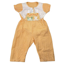 Load image into Gallery viewer, Girls Disney Babies, checked lightweight two piece overalls, FUC, size 0-1,  