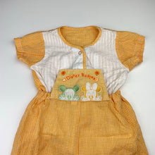 Load image into Gallery viewer, Girls Disney Babies, checked lightweight two piece overalls, FUC, size 0-1,  