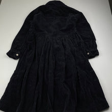 Load image into Gallery viewer, Girls Squirtz, vintage chunky corduroy cotton dress, bottom popper missing, GUC, size 6, L: 70cm