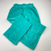 Load image into Gallery viewer, Girls L&amp;D, soft velour track pants, elasticated, Inside leg: 48cm, FUC, size 8,  