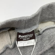 Load image into Gallery viewer, Boys Paw in Paw, grey cotton casual pants, elasticated, Inside leg: 48cm, NEW, size 8,  