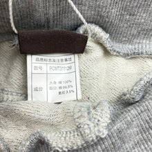 Load image into Gallery viewer, Boys Paw in Paw, grey cotton casual pants, elasticated, Inside leg: 48cm, NEW, size 8,  