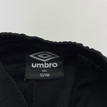 Load image into Gallery viewer, unisex Umbro, black track pants, elasticated, Inside leg: 63cm, GUC, size 10,  