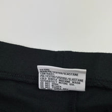 Load image into Gallery viewer, Girls Mango, black stretchy pants, elasticated, Inside leg: 55cm, EUC, size 10,  