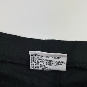 Girls Mango, black stretchy pants, elasticated, Inside leg: 55cm, EUC, size 10,  