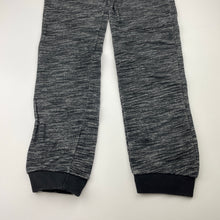 Load image into Gallery viewer, unisex Country Road, black marle cotton track pants, elasticated, Inside leg: 57cm, GUC, size 10,  