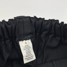 Load image into Gallery viewer, Boys BoiZ BoiZ, black suit / formal pants, elasticated,  Inside leg: 47cm, EUC, size 6,  