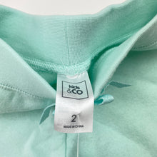 Load image into Gallery viewer, Girls Kids &amp; Co, fleece lined track pants, elasticated, Inside leg: 34cm, NEW, size 2,  