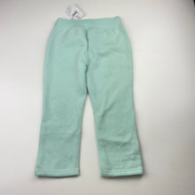 Load image into Gallery viewer, Girls Kids &amp; Co, fleece lined track pants, elasticated, Inside leg: 34cm, NEW, size 2,  