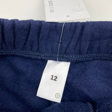 Load image into Gallery viewer, Girls Target, navy fleece lined track pants, Inside leg: 65cm, NEW, size 12,  