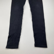 Load image into Gallery viewer, Girls Target, ribbed stretchy leggings, Inside leg: 61cm, GUC, size 12,  