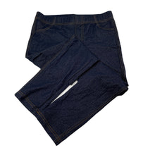 Load image into Gallery viewer, Girls Mango, stretchy denim leggings, Inside leg: 57cm, EUC, size 10,  