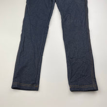 Load image into Gallery viewer, Girls Mango, stretchy denim leggings, Inside leg: 57cm, EUC, size 10,  