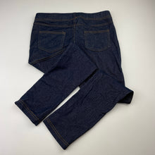 Load image into Gallery viewer, Girls Mango, stretchy denim leggings, Inside leg: 57cm, EUC, size 10,  