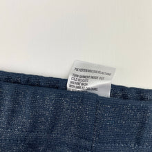 Load image into Gallery viewer, Girls H&amp;T, blue &amp; silver stretchy pants, elasticated, Inside leg: 46cm, FUC, size 5,  