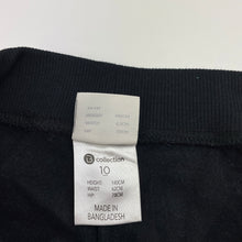 Load image into Gallery viewer, Girls B Collection, black fleece lined track pants, Inside leg: 61cm, EUC, size 10,  