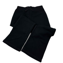Load image into Gallery viewer, Girls H&amp;M, black fleece lined track pants, Inside leg: 47.5cm, EUC, size 6,  