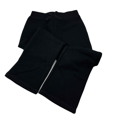 Girls H&M, black fleece lined track pants, Inside leg: 47.5cm, EUC, size 6,  