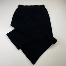 Load image into Gallery viewer, Girls H&amp;M, black fleece lined track pants, Inside leg: 47.5cm, EUC, size 6,  