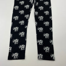 Load image into Gallery viewer, Girls Conus, stretchy leggings, elephants, Inside leg: 45cm, NEW, size 5-6,  