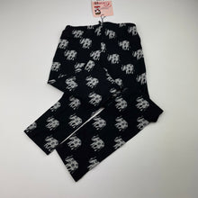 Load image into Gallery viewer, Girls Conus, stretchy leggings, elephants, Inside leg: 45cm, NEW, size 5-6,  