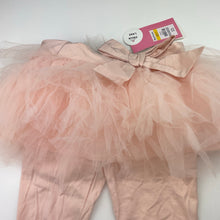 Load image into Gallery viewer, Girls Mango, pink tutu leggings, elasticated, NEW, size 2,  