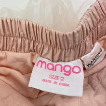 Load image into Gallery viewer, Girls Mango, pink tutu leggings, elasticated, NEW, size 2,  
