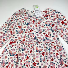 Load image into Gallery viewer, Girls Anko, floral cotton casual dress, NEW, size 7, L: 62cm
