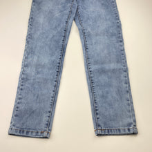 Load image into Gallery viewer, Boys Breakers, blue stretch denim jeans, adjustable, Inside leg: 63.5cm, EUC, size 10,  